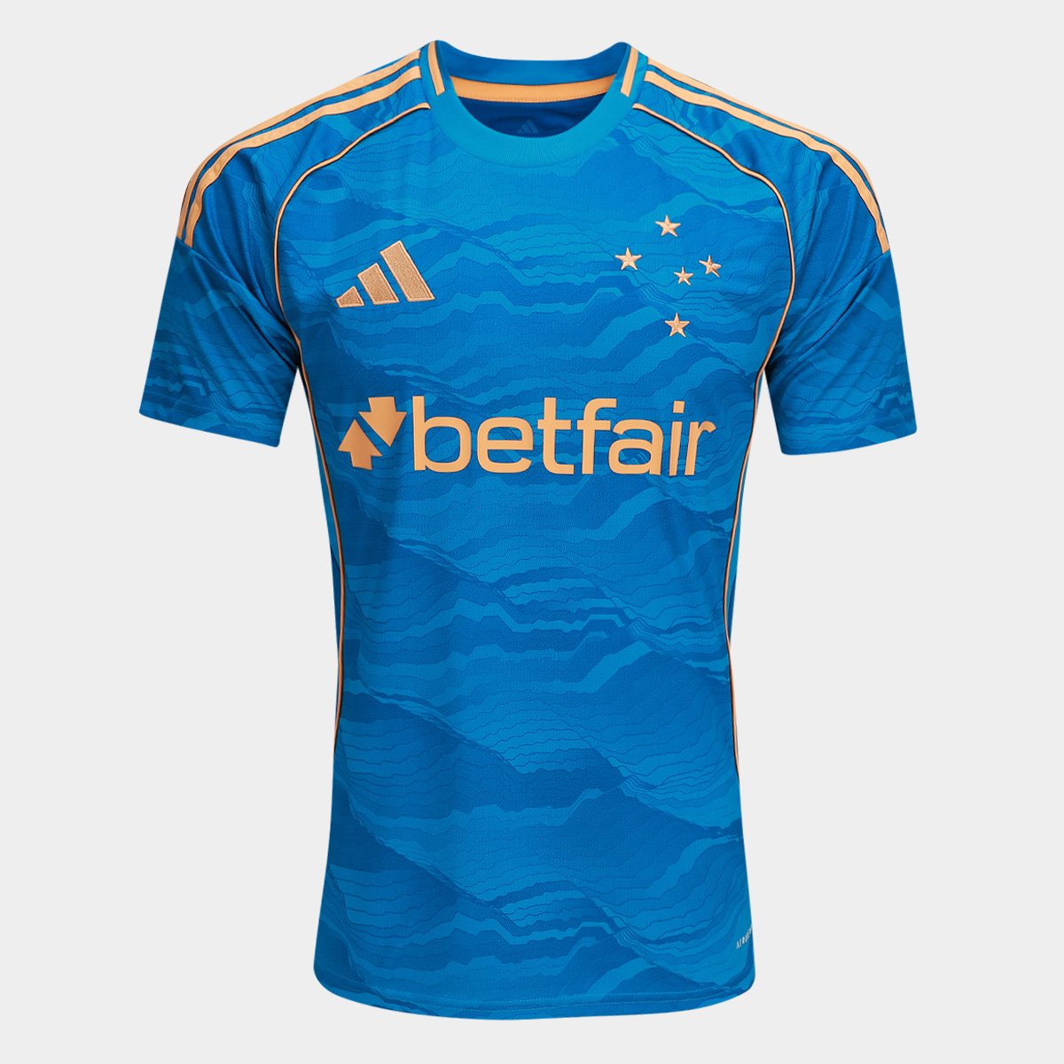 Miniatura Camisa Cruzeiro III 25/26 s/n Torcedor Adidas Masculina Azul - EGG