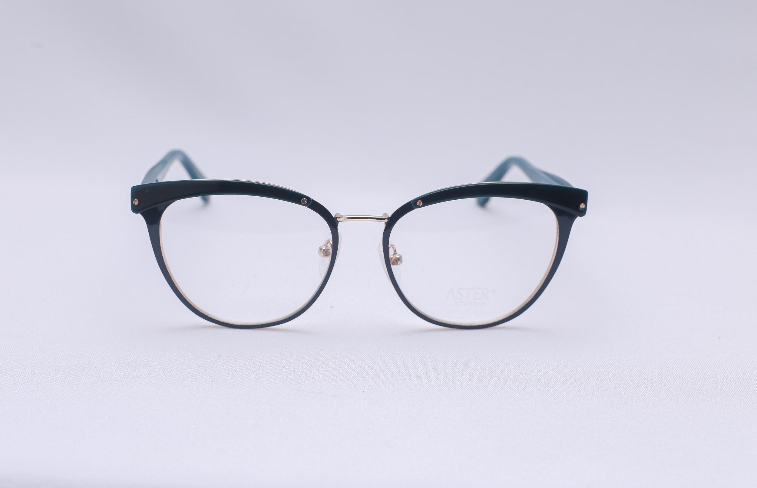 Miniatura Armação Óculos De Grau Acetato Aster 3662 Verde Escuro