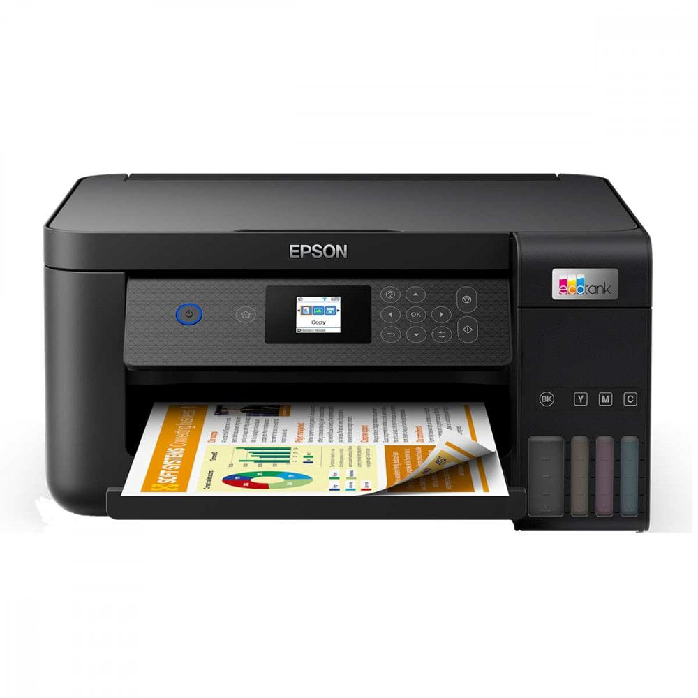 Miniatura Impressora Multifuncional EcoTank L4260 USB Wireless Wi-Fi Epson Preto - Bivolt