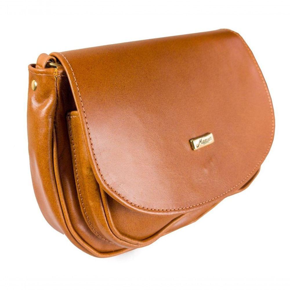 Miniatura Bolsa Couro Legítimo Feminina Transversal Luxo Cor Marrom Amarelado