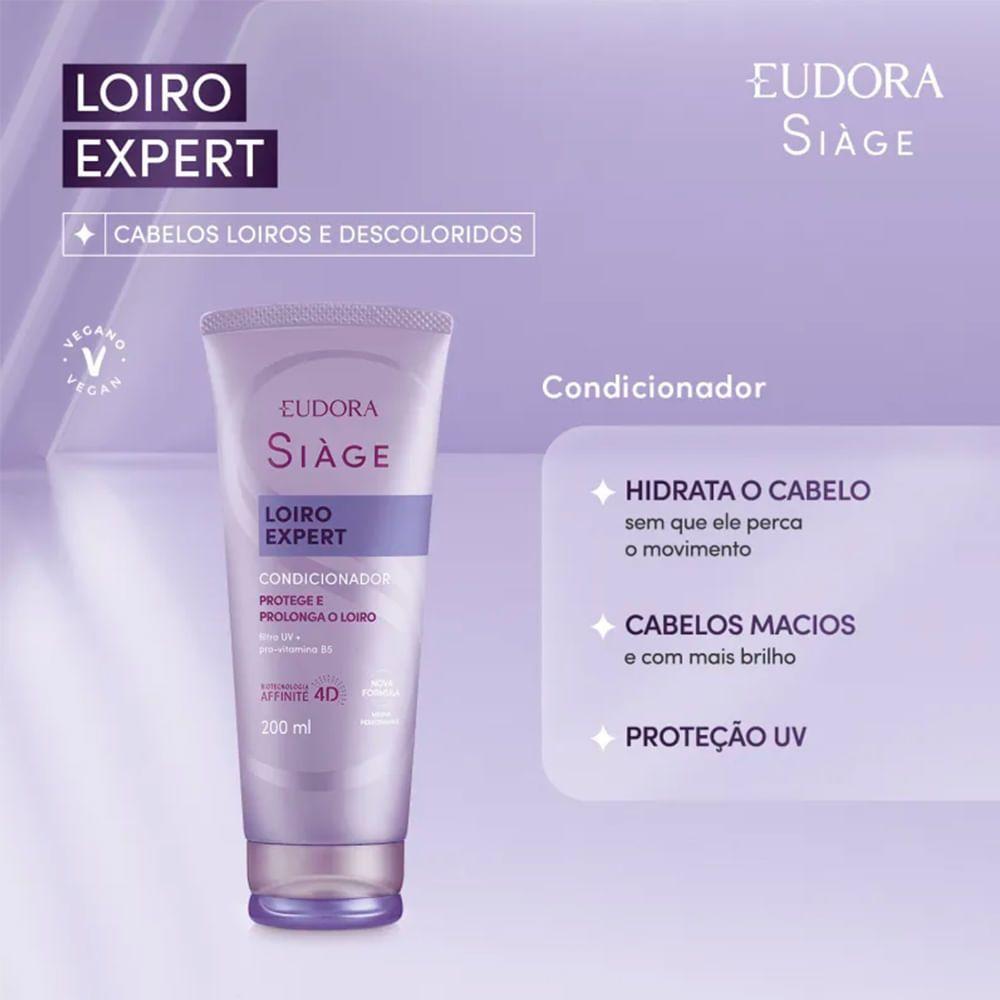 Miniatura Eudora Siàge Loiro Expert - Condicionador Desamarelador 250ml