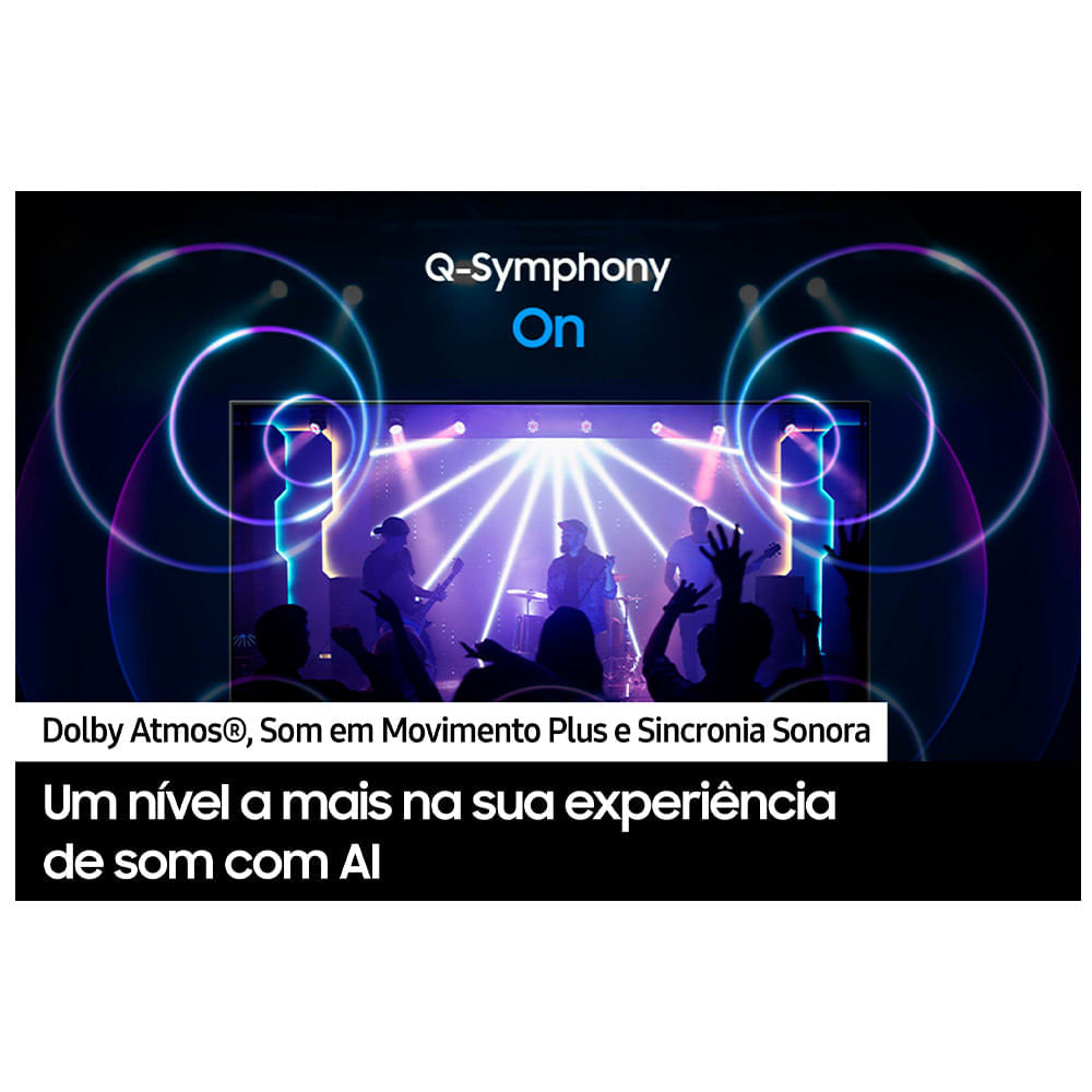 Miniatura Smart TV AI Samsung OLED 4K 65" Polegadas 65S95D 2024 Bivolt