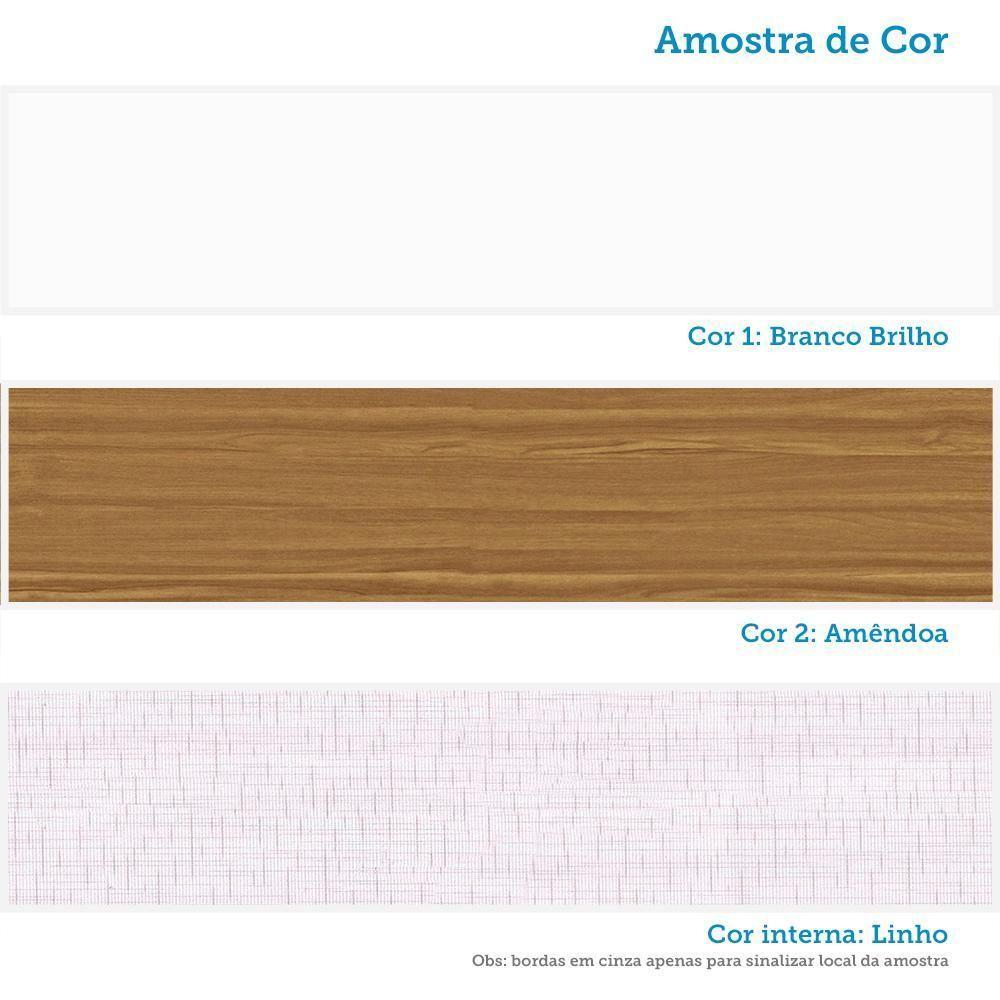 Miniatura Jogo De Quarto Infantil Retrô Cômoda E Berço Branco Brilho/amêndoa - Móveis Peroba