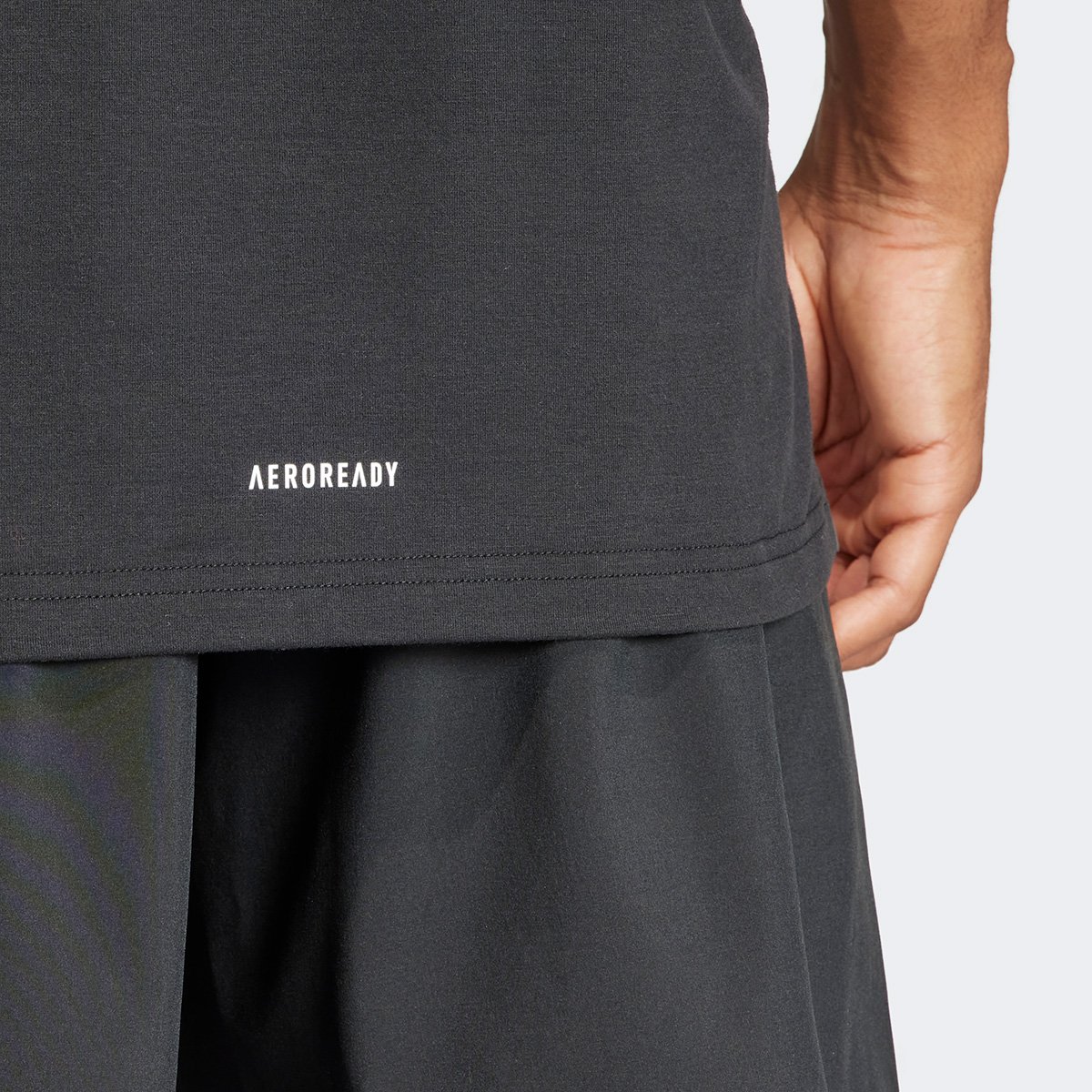 Miniatura Camiseta Adidas Design For Training Masculina Preto+Branco - G