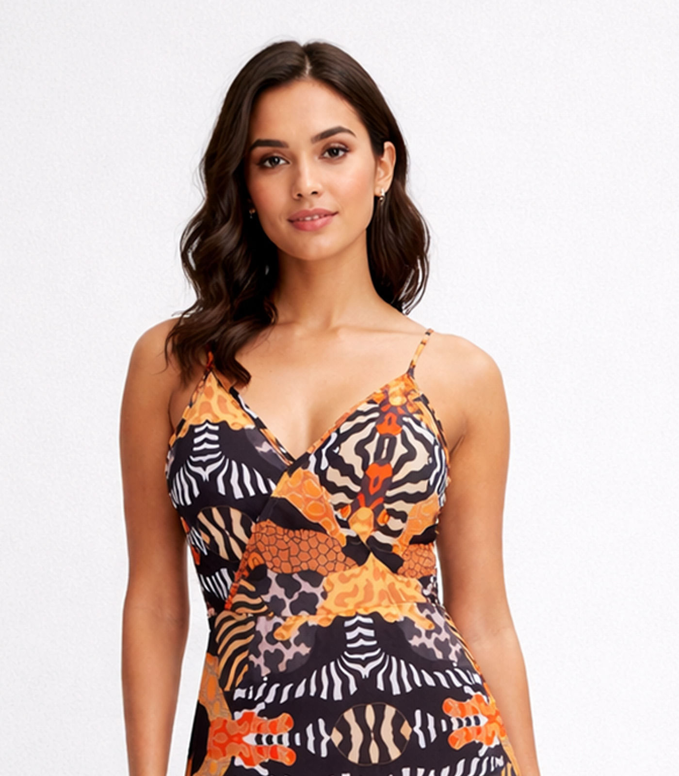 Miniatura Vestido Longo Feminino Transpassado Select Preto G
