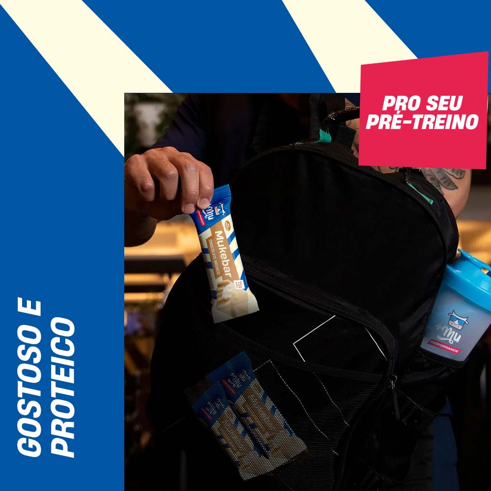 Miniatura Display Mukebar Mais Mu Performance Chocolate Branco 12un