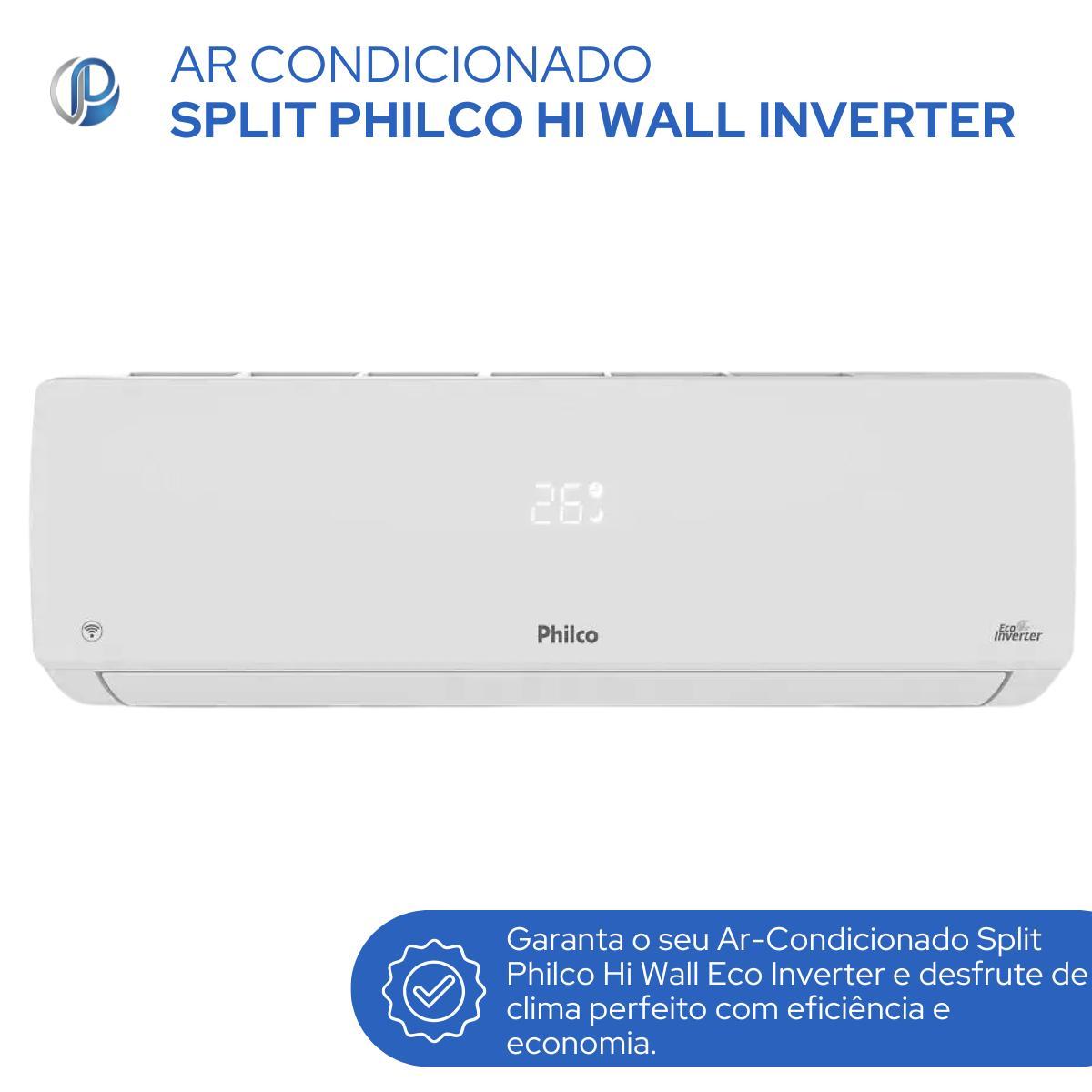 Miniatura Ar-Condicionado Split Inverter 9000 Btus Philco 220V