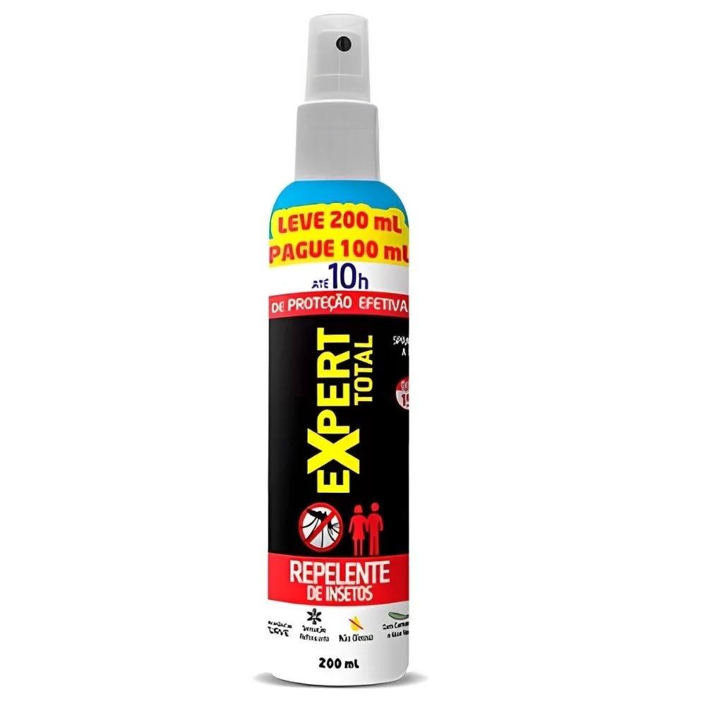 Miniatura Repelente Insetos Spray Expert 200ML até 10 Horas 63669 NUTRIEX