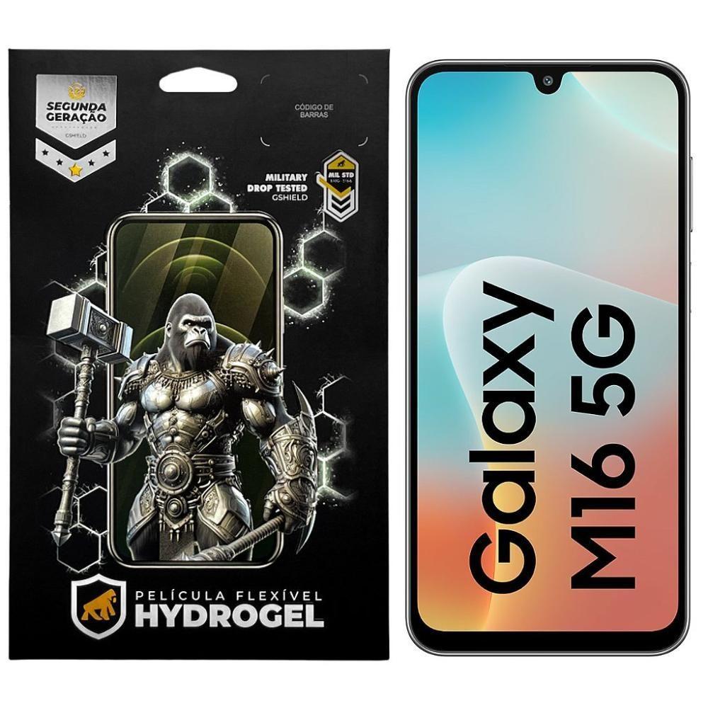 Miniatura Película para Celular Gshield Samsung Galaxy M16 5G Proteção Avançada Hidro Nano Pet Transparente 1