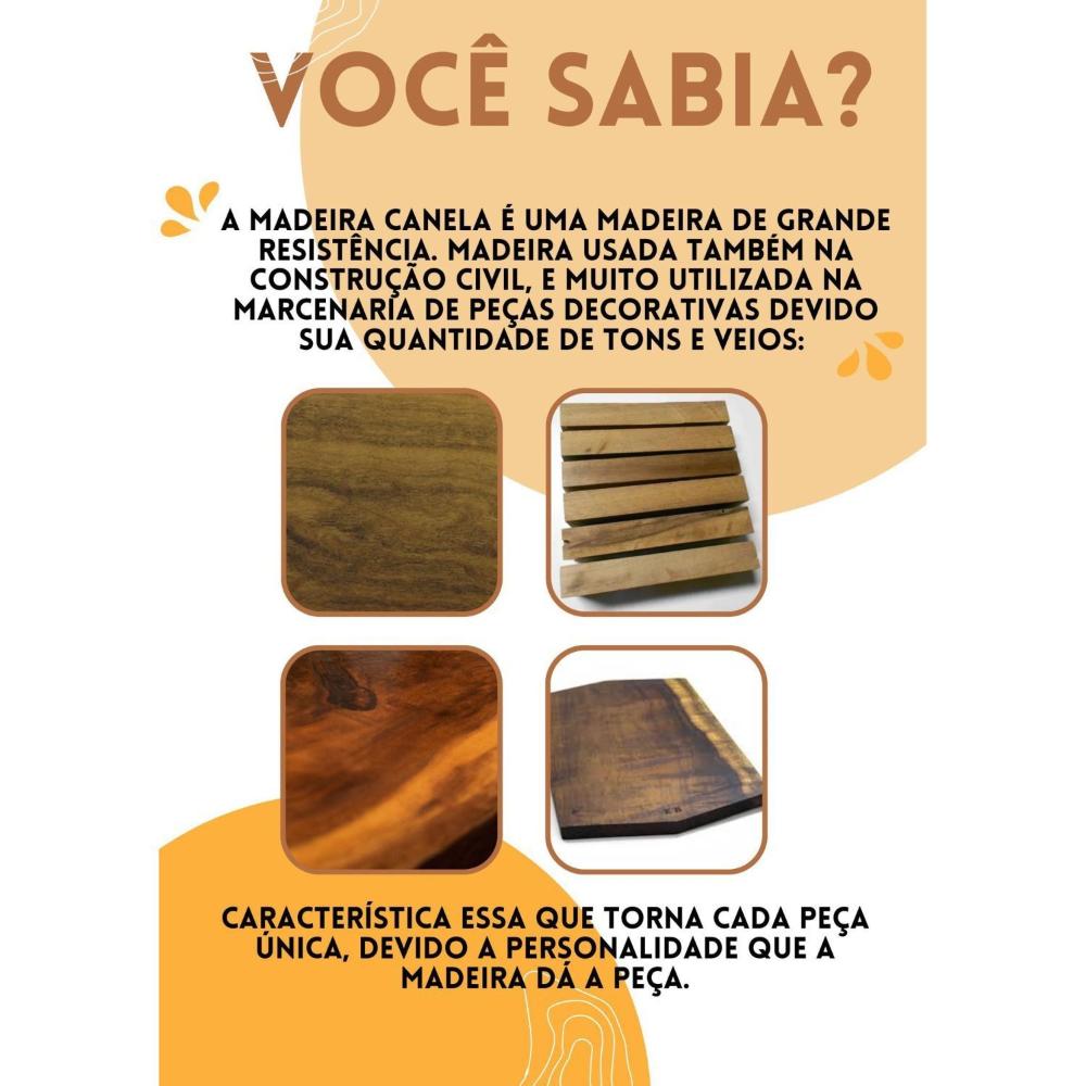 Cadeira Madeira Maciça Eva Dall Móveis Castanho/Corino Bege