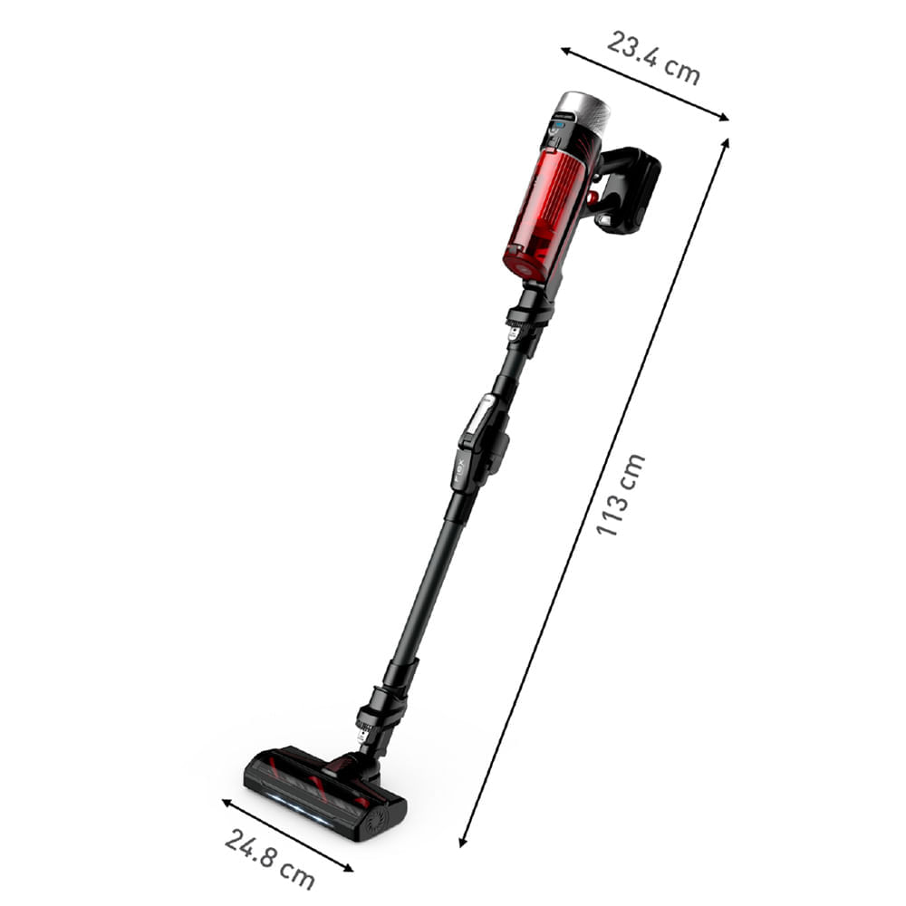Miniatura Aspirador de Pó Sem Fio Arno X-FORCE FLEX 9.60 com 450ml - RH20 Bivolt
