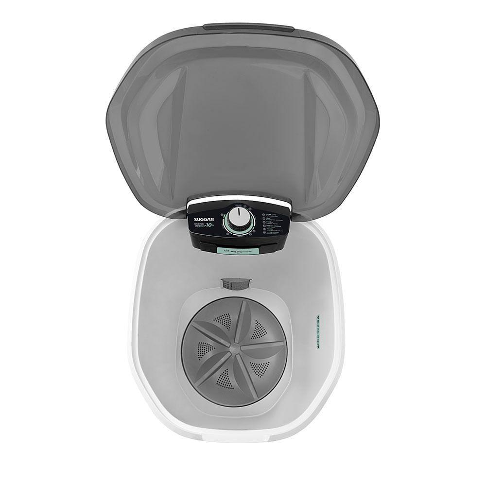 Miniatura Lavadora Lavamax Eco 10kg Suggar Le1012br Branca 220v