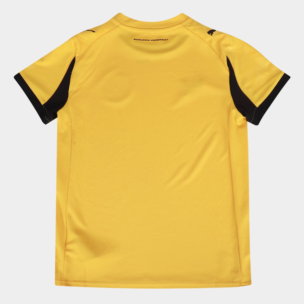 Miniatura Camisa Infantil Borussia Dortmund 25/26 s/n Copa Torcedor Puma Amarelo - 10A