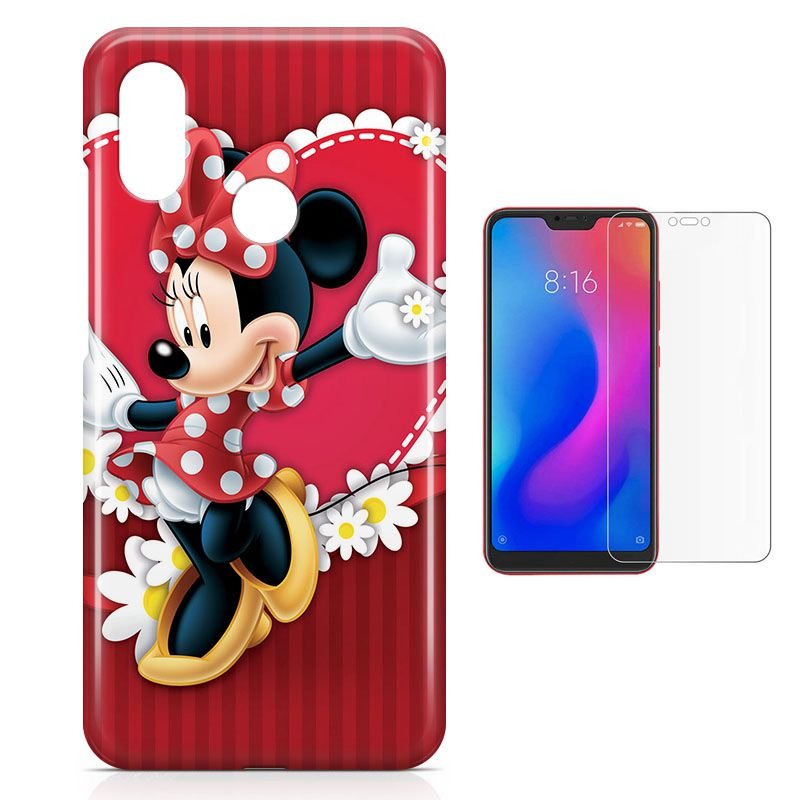 Miniatura Kit Capa Xiaomi Redmi Note 6 Pro Minnie E Pel (Bd01)