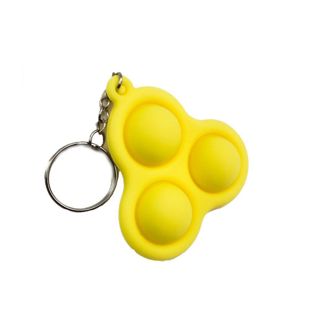 Miniatura Chaveiro Pop It Anti Estresse Fidget Relaxamento Ansiedade S