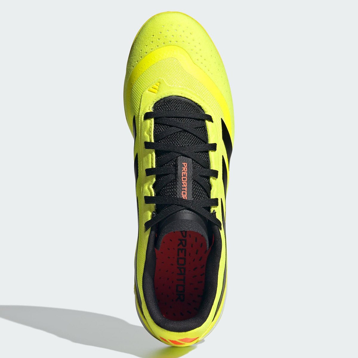 Miniatura Chuteira Futsal Adidas Predator 24 Academy Low Unissex Amarelo+Preto - 37