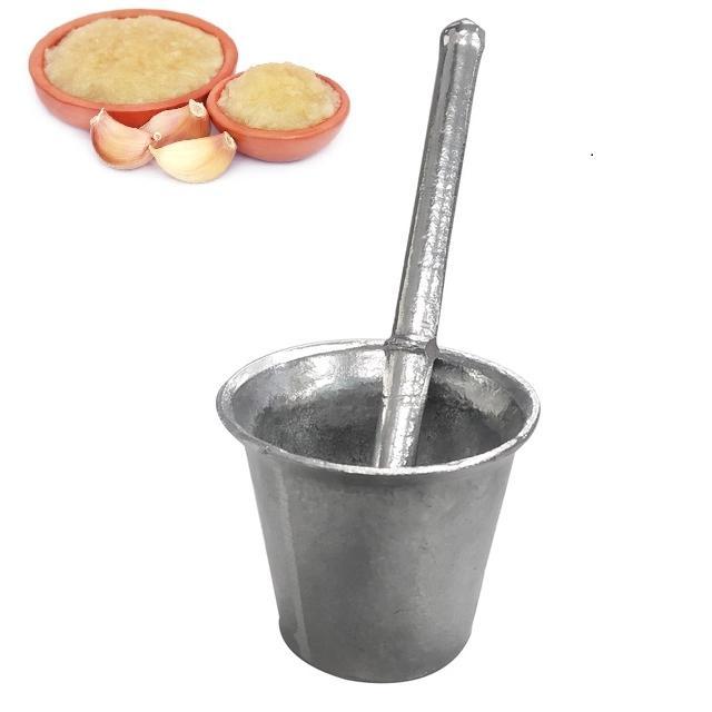 Espremedor Suco Laranja Limão Pilão Socador Alho Alumínio