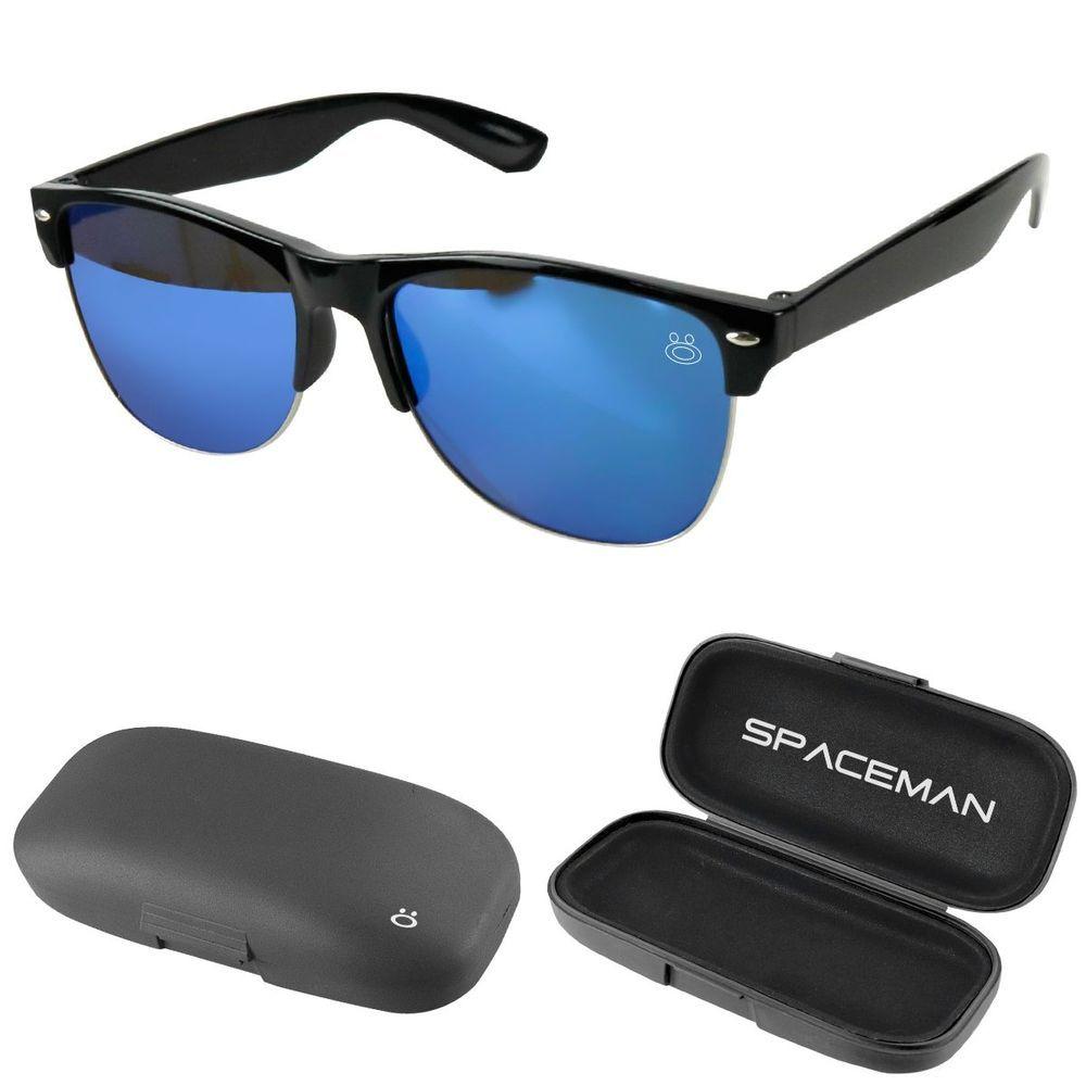 Miniatura Clubmaster Verão Oculos Sol Masculino Proteção Uv Case