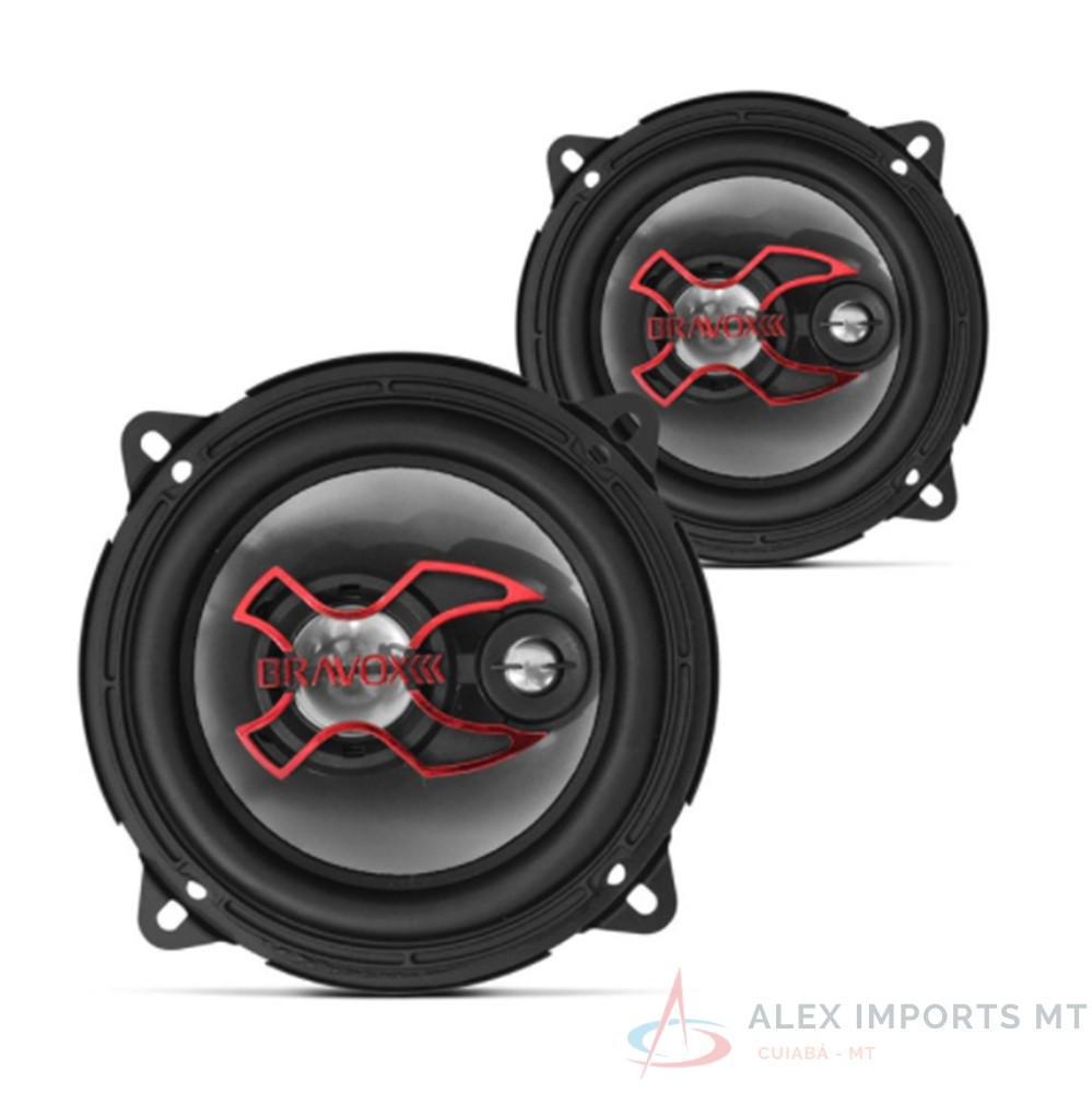 Miniatura Alto Falante Bravox 5 Polegadas 50W Rms Auto Falanti B3X50