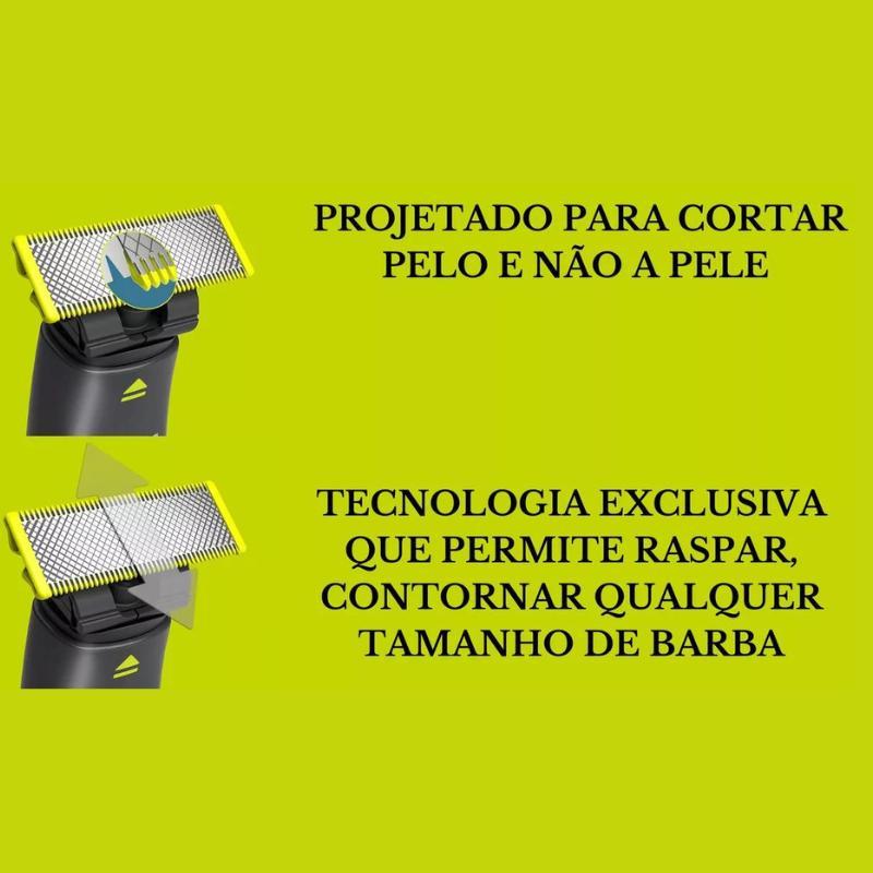 Miniatura Aparelho De Barbear Philips Oneblade Qp1424/10 Philips