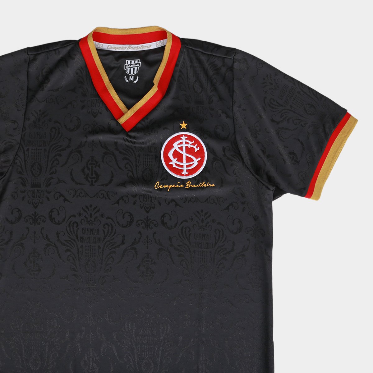 Camisa Internacional 1975 Retrômania Masculina Preto - EGG