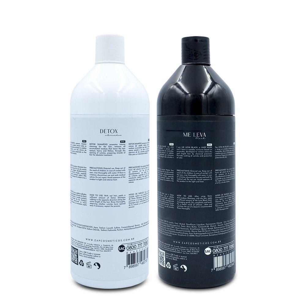 Miniatura Kit Progressiva Zap Me Leva Profissional 2X1L