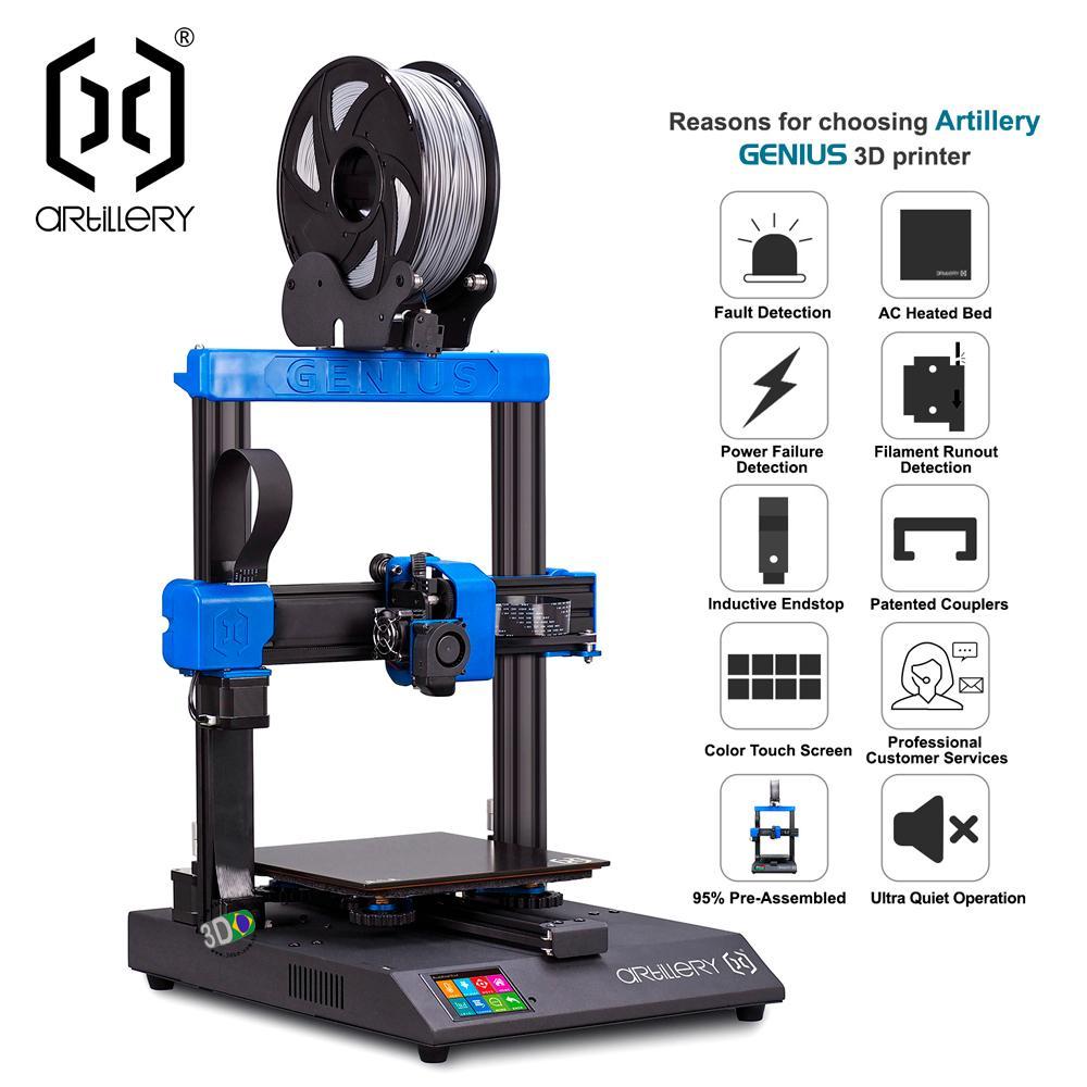 Miniatura Impressora 3D Artillery Genius