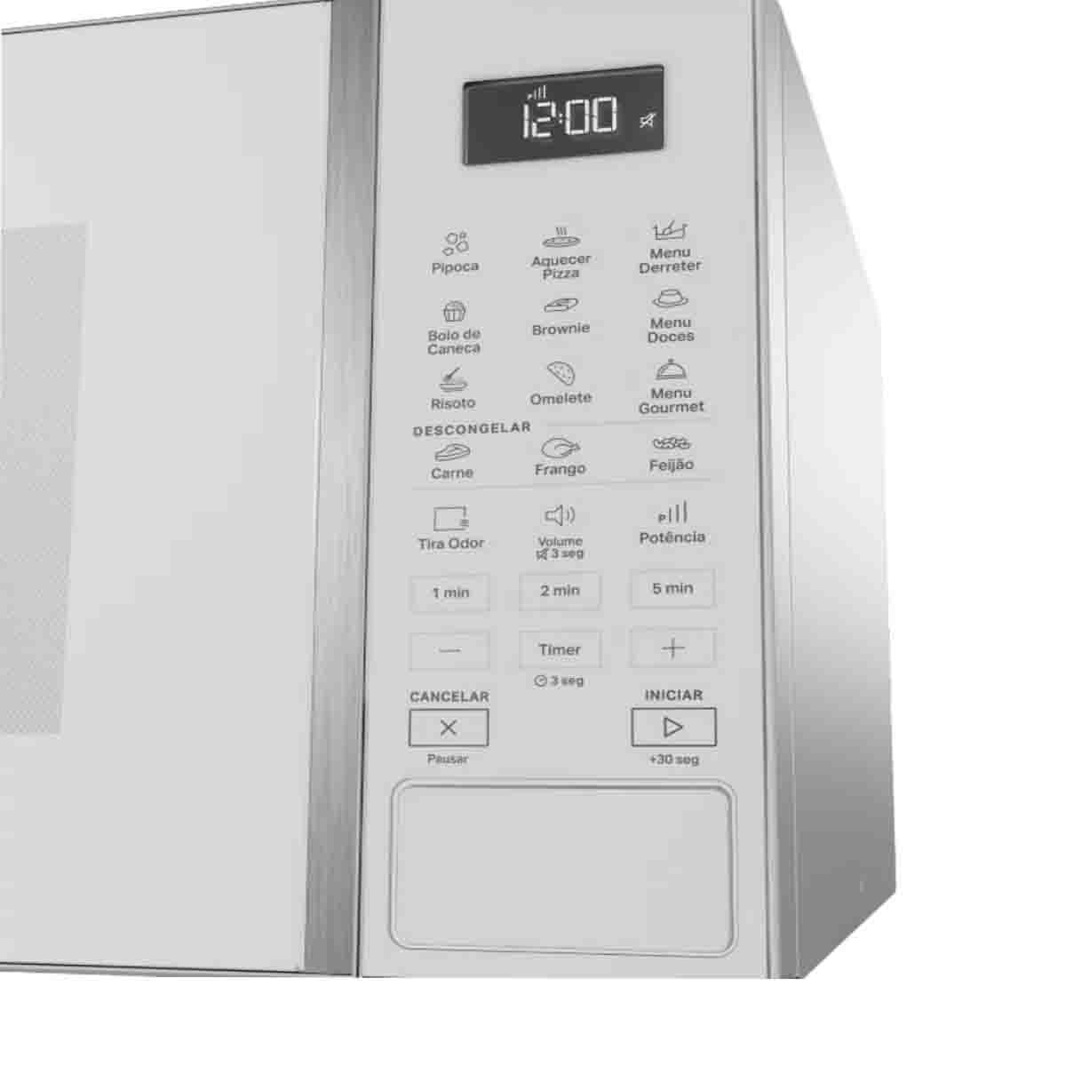 Miniatura Micro-Ondas Brastemp 32 Litros Com Menu Gourmet - Bms46 220V