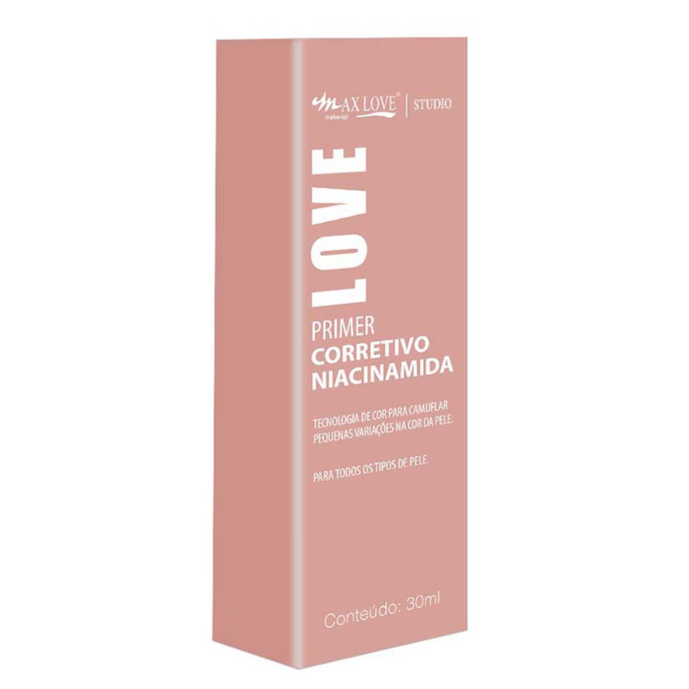Miniatura Primer Facial Corretivo Max Love - Niacinamida 30ml
