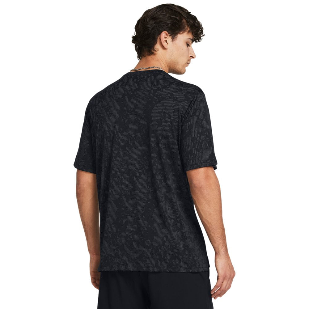 Miniatura Camiseta de Treino Masculina Under Armour Tech Vent Geode Preto - G