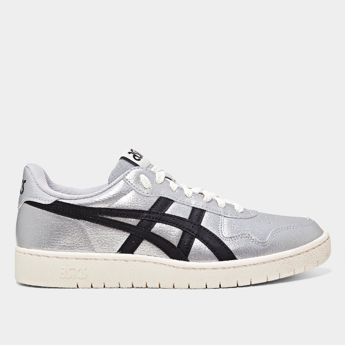 Miniatura Tênis Asics Japan S Feminino Prata+Preto - 34