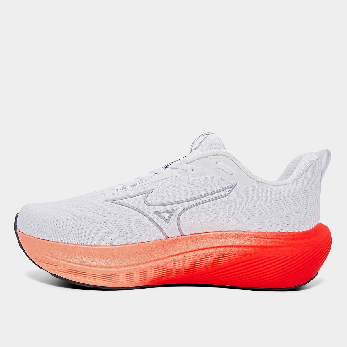 Miniatura Tênis Mizuno Base Prime Masculino Branco+Vermelho - 38