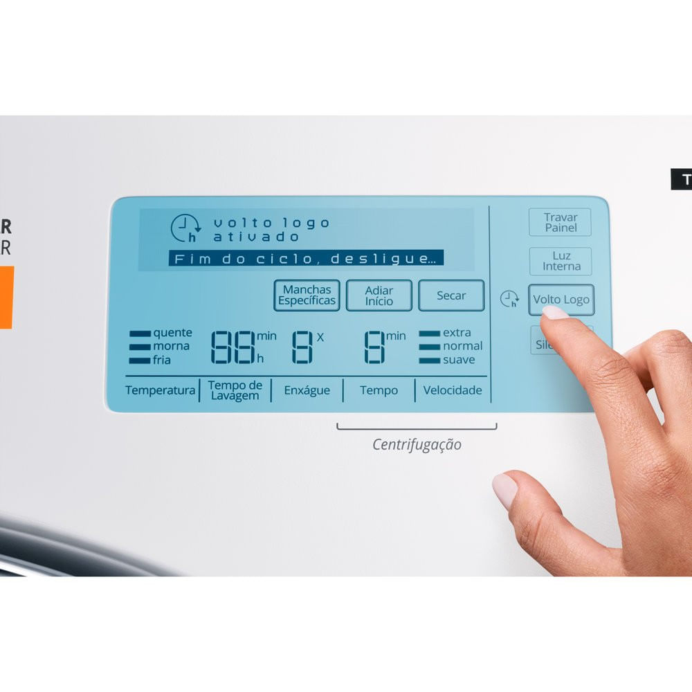 Lava e Seca Brastemp, 10Kg, Full Touch, 14 Programas - BNQ10AB Branco - 110V