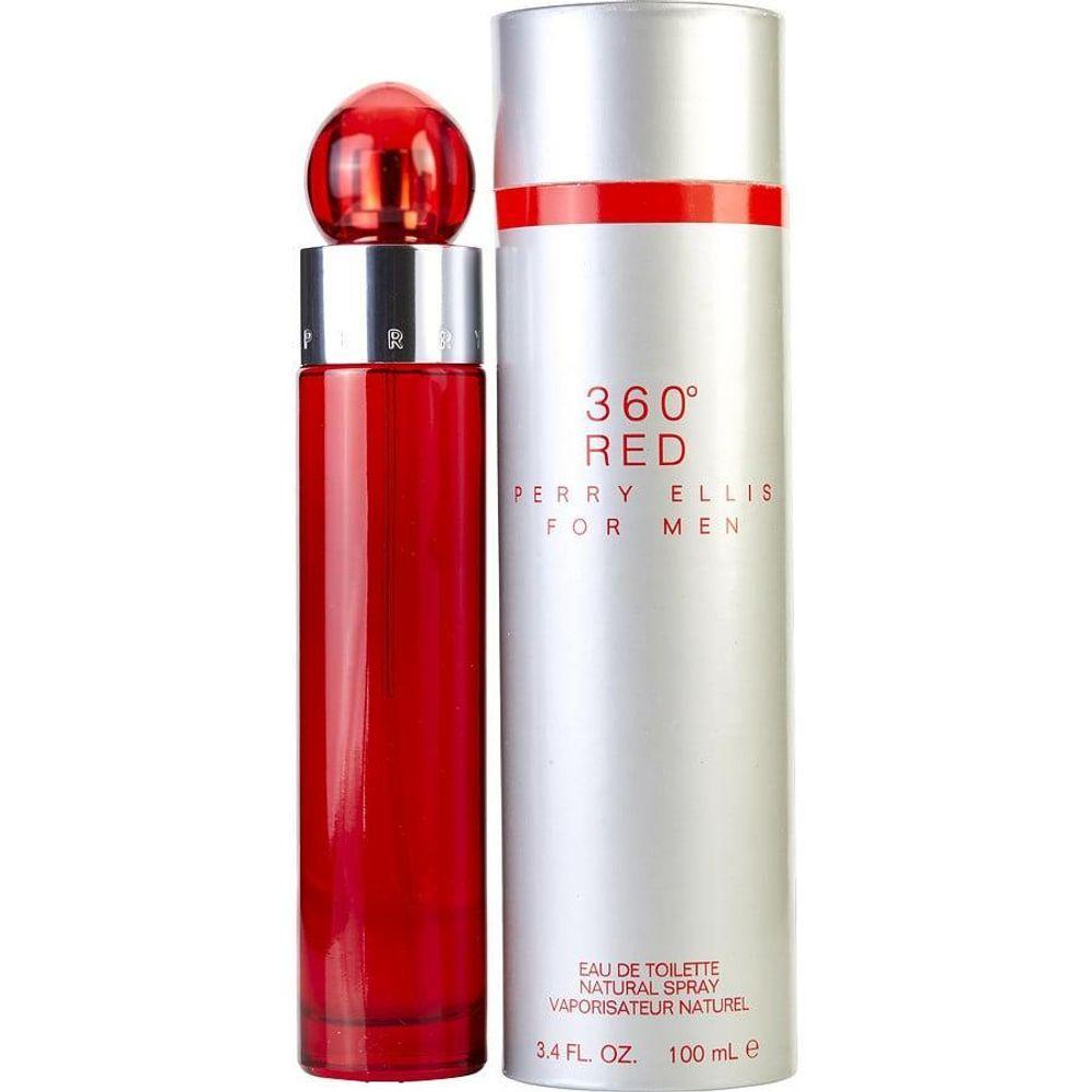 Miniatura Perfume Masculino Perry Ellis 360 Red Edt 100 Ml