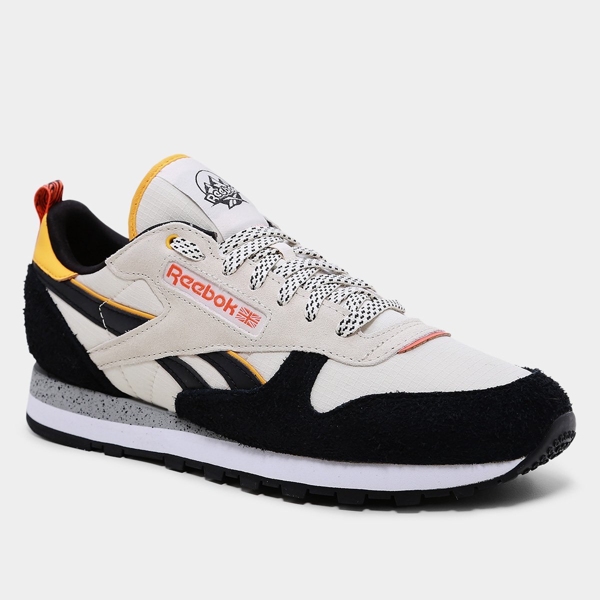 Miniatura Tênis Reebok Classic Leather Masculino Grafite - 39