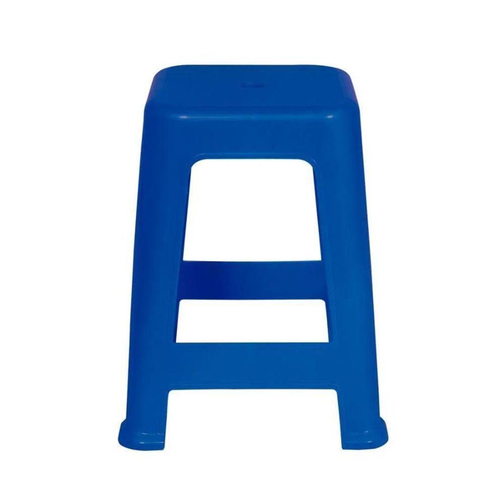Miniatura Banqueta Plástica Mor Azul