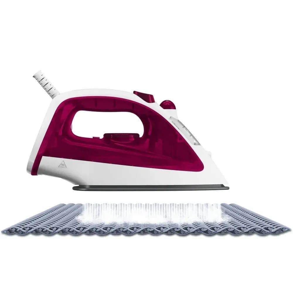 Miniatura Ferro Arno A Vapor Essentialgliss - Fmq - 1830009065 Branco/rosa 220 Volts