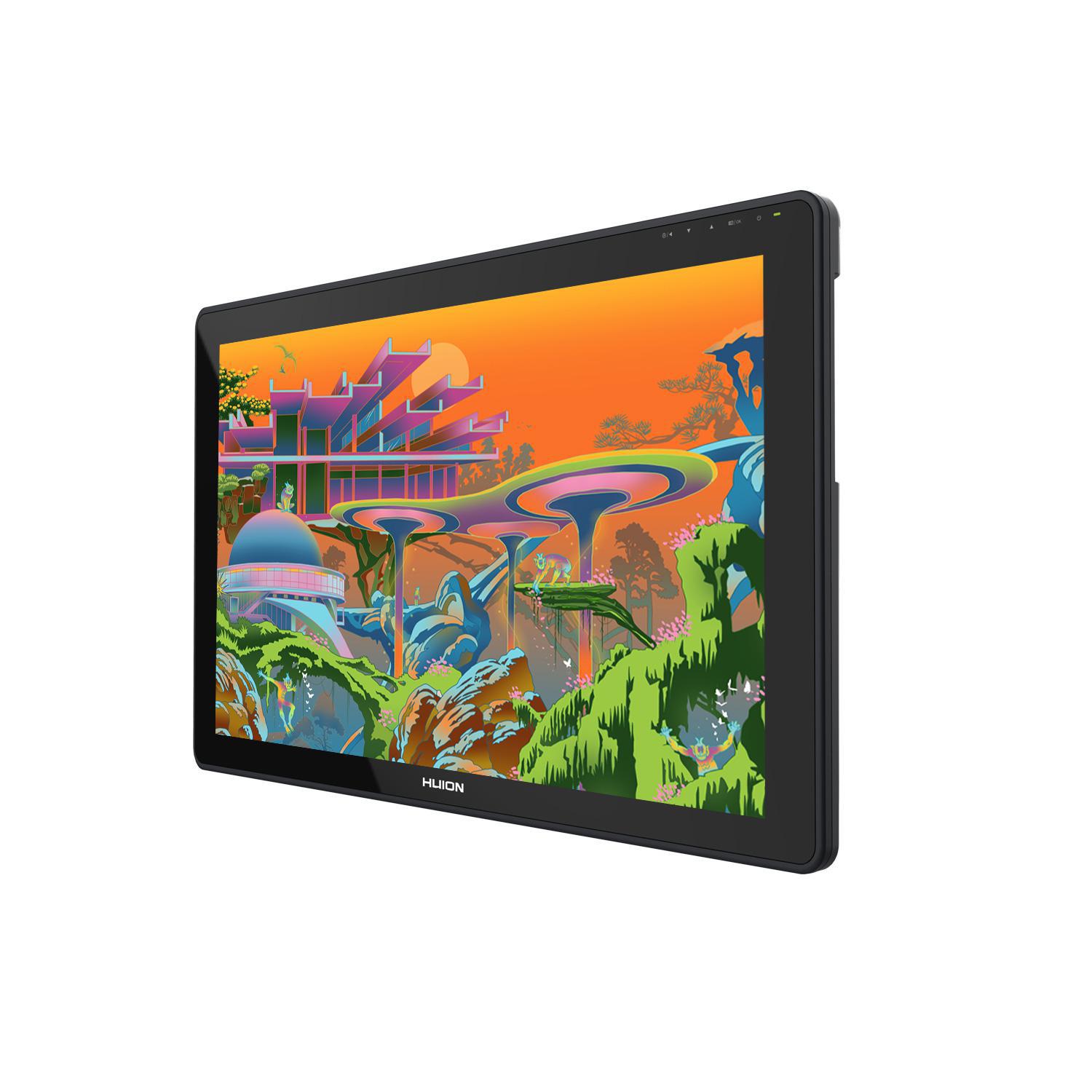Miniatura Mesa Digitalizadora Huion Kamvas 22 Plus Caneta E Suporte Windows - Black - Usb - Huion Kamvas - Com caneta