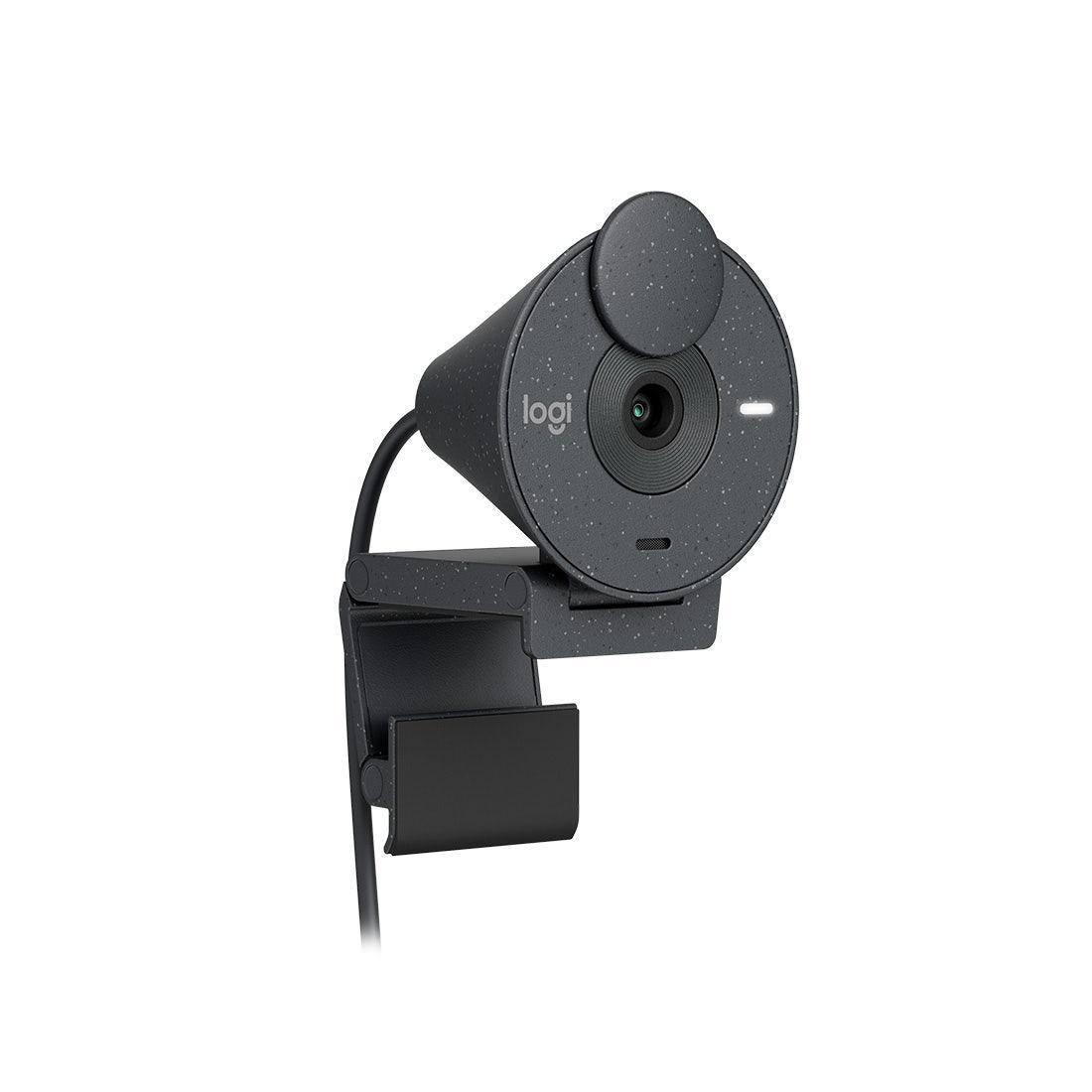 Miniatura Webcam Logitech Brio 300 Grafite Full Hd - 960-001413-C