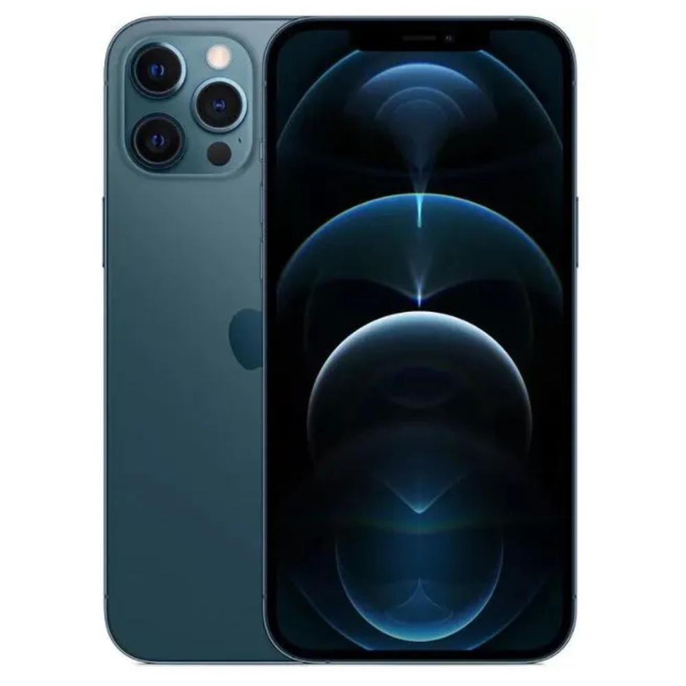 USADO iPhone 12 Pro Max 128 GB Azul Pacifico Bom