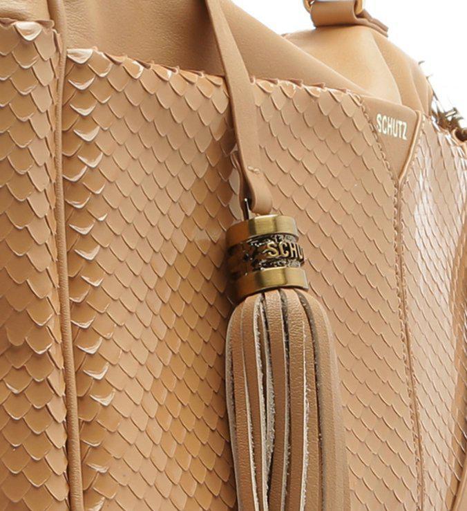 Miniatura Bolsa Schutz Tote Joana - Nude