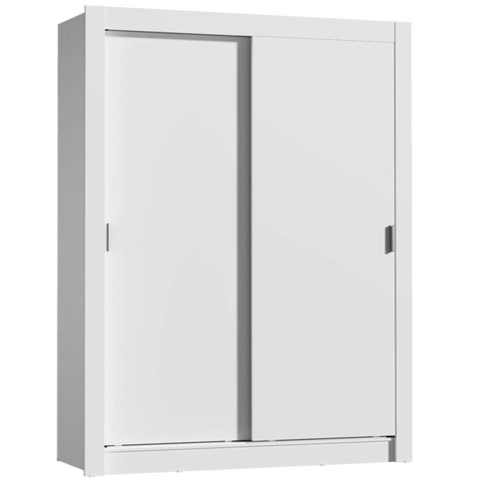 Miniatura Guarda-Roupa Infantil Madesa Enzo 2 Portas de Correr Branco