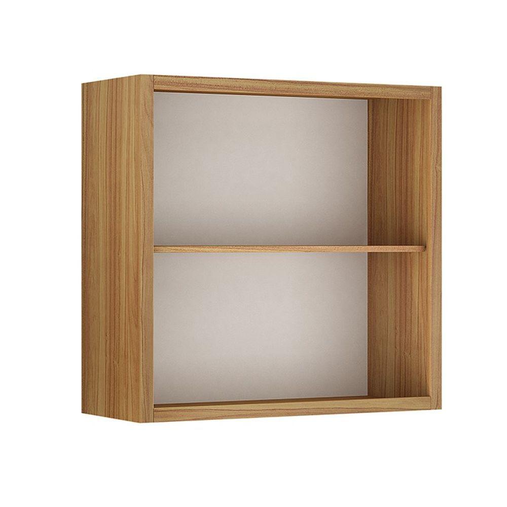 Miniatura Armário Aéreo 2 Portas Jade Chf Carvalho/grafite