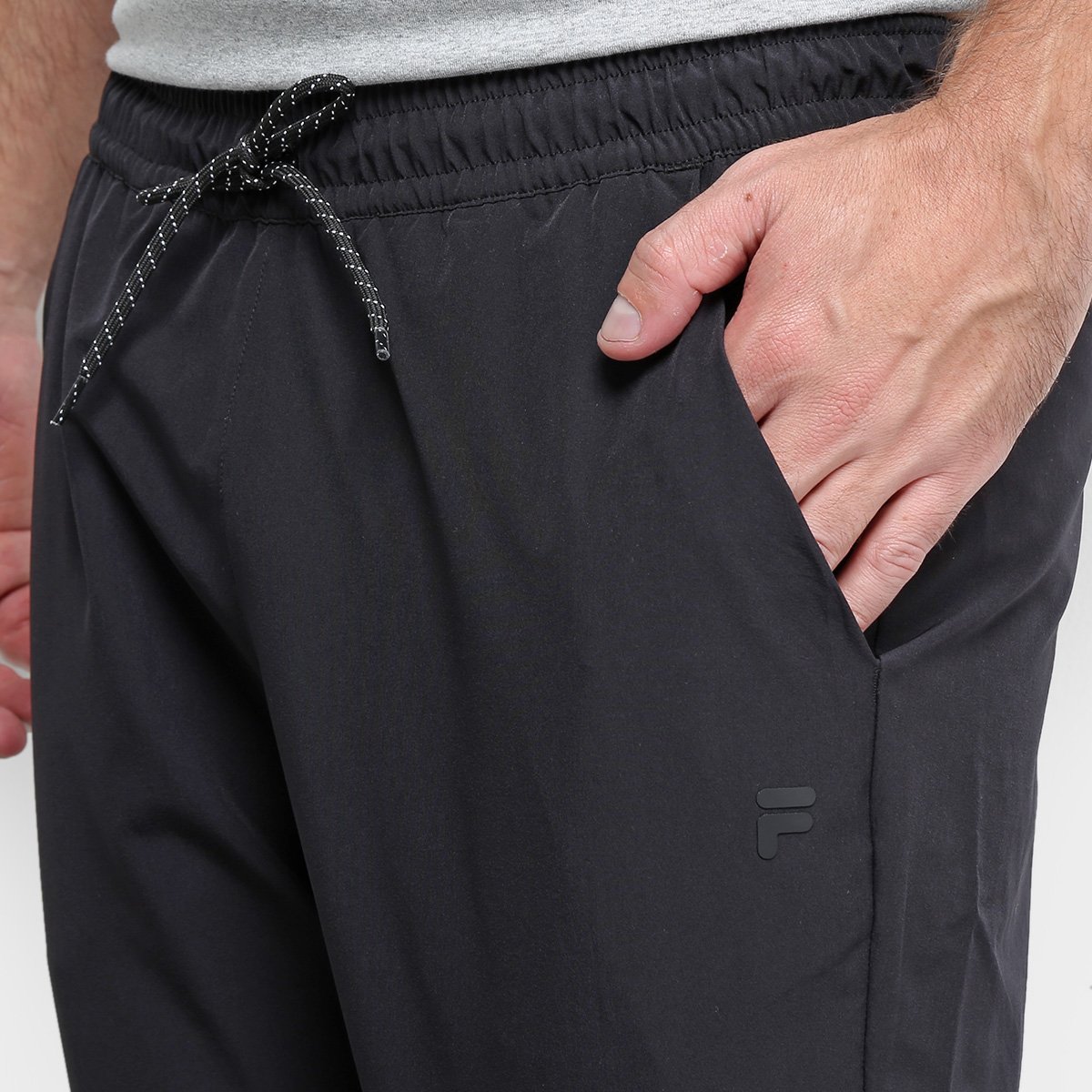Miniatura Calça Fila Bahamas Masculina Preto - G