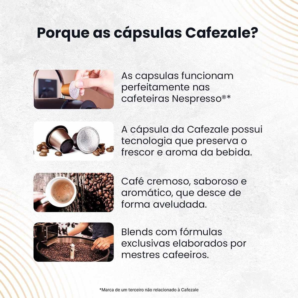 Miniatura 30 Cápsulas Compatíveis Nespresso Café Suave