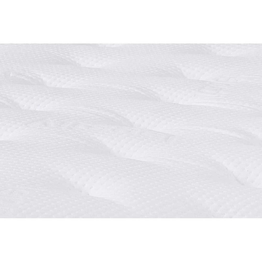 Miniatura Cama Box Baú Queen: Colchão Molas Ensacadas Castor Gold Star Classic Vitagel + Base White(158X198)