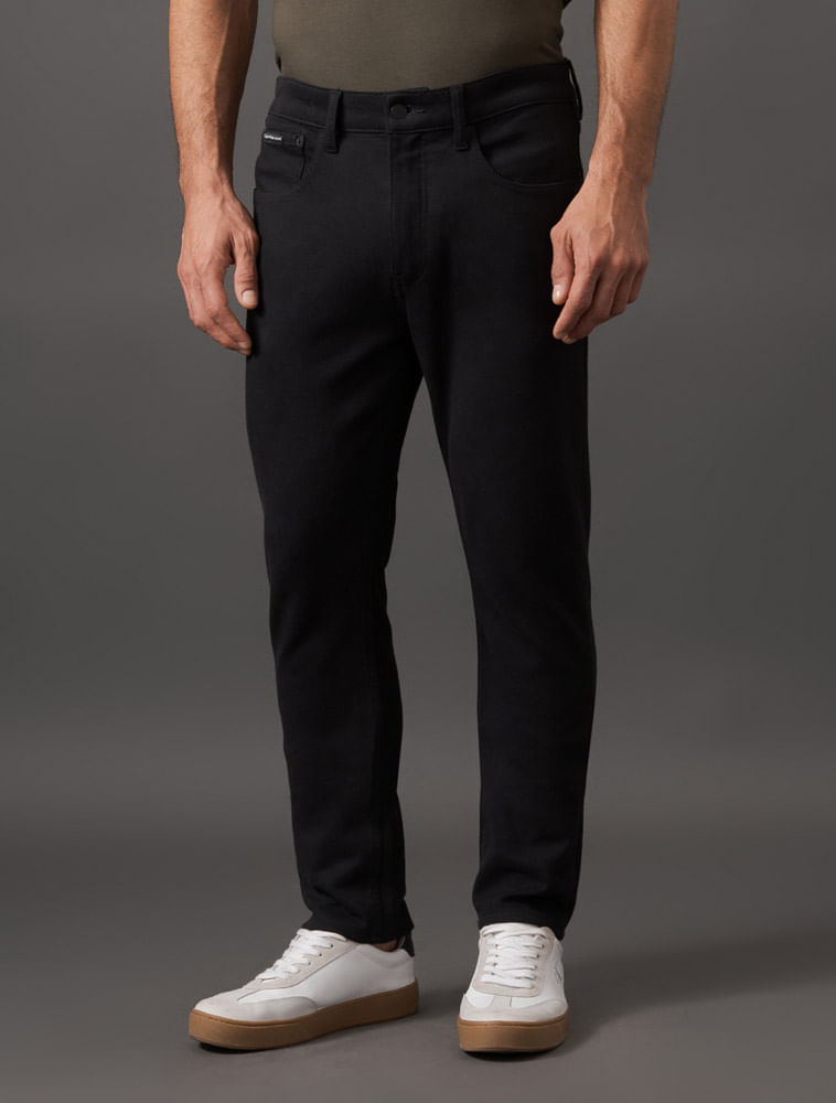 Miniatura Calça Masculina Slim 5 Pockets Calvin Klein Jeans - Preto Calça Masculina Slim 5 Pockets Calvin Klein Jeans Preto 38