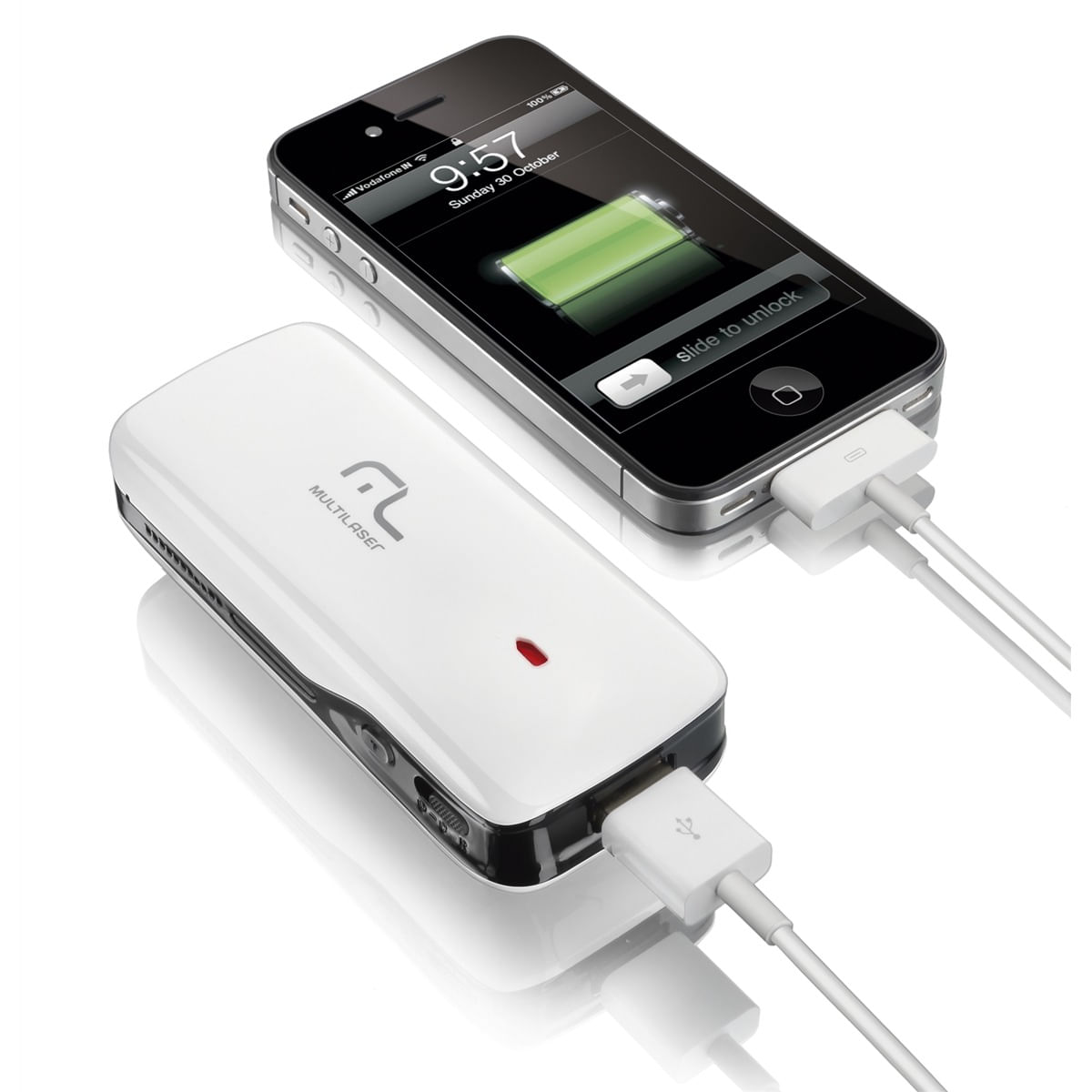 Miniatura Roteador Wireless Multilaser 3g Portátil 150mbps Power Bank