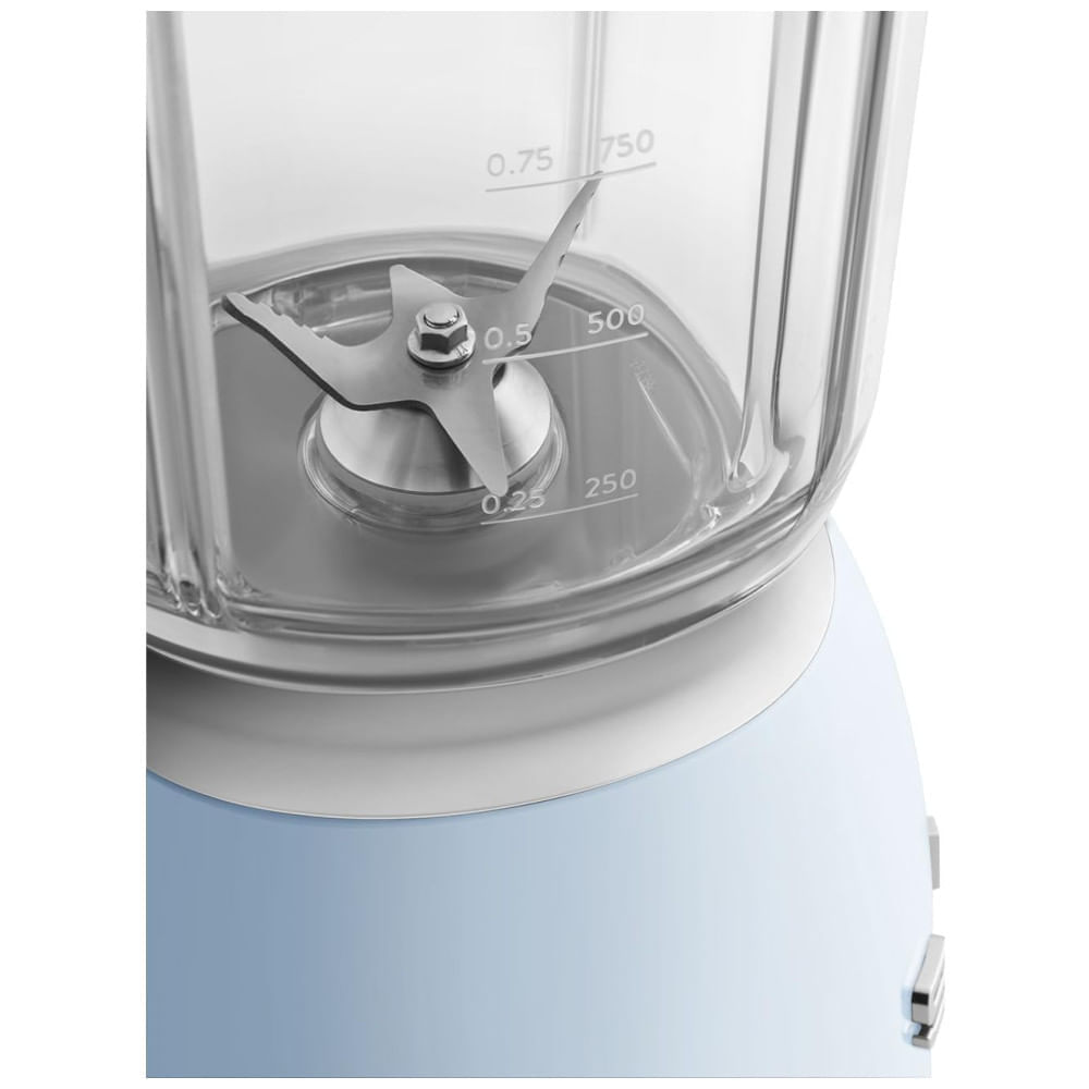 Miniatura Liquidificador de Bancada SMEG NEW Retro Pastel Blue