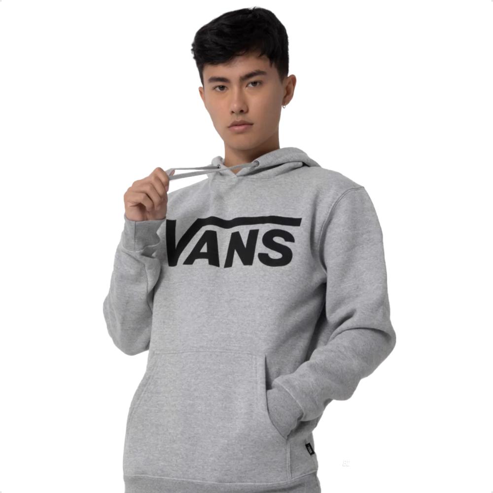 Miniatura Moletom Vans Classic PO Hoodie II Masculino Cinza / Preto - M